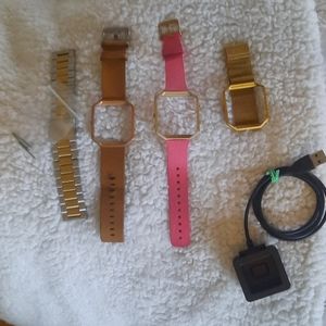 Lot of 4 Women's Fitbit Blaze Bands Size Small